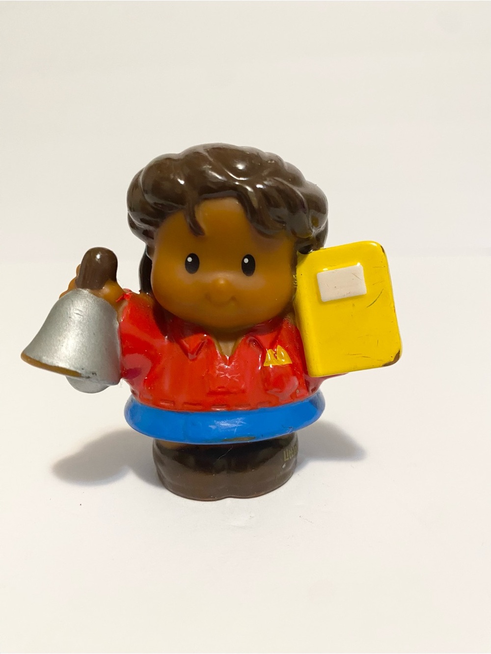 Little People Teacher w Bell School House Person Vintage Fisher Price 4/$20 🛑